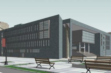 Modern Cultural Architecture: University Library SketchUp Model-BIM WORLD