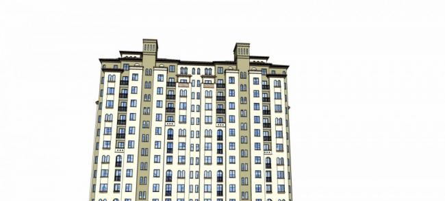 Residential SketchUp Models: High-Rise, European, Spanish, and Classical Styles