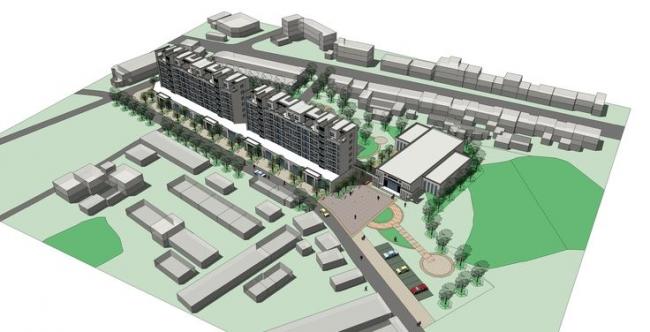SketchUp Residential Model: Multi-Story Chinese-Style Community Planning and Design