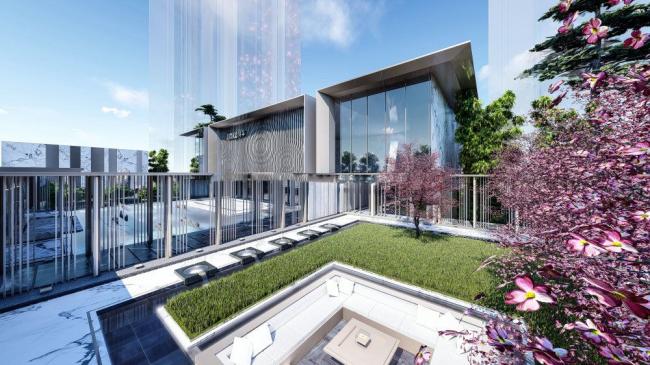 SketchUp Business Model: Modern Art Gallery Commercial Architecture