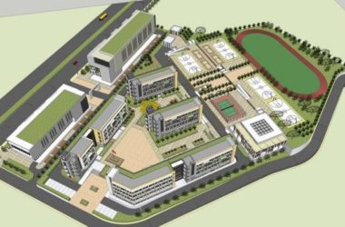 Modern Multi-Story School Building Design for Middle School Campus Planning-BIM WORLD