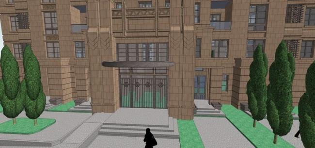 SketchUp Residential Models: Multi-Story Neoclassical Homes and Buildings