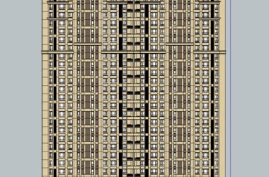SketchUp Residential Models: High-Rise and Neoclassical Style Buildings-BIM WORLD