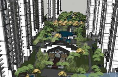 SketchUp Residential Models: High-Rise Buildings, Neighborhoods, Landscapes, and Traditional Chinese Styles-BIM WORLD