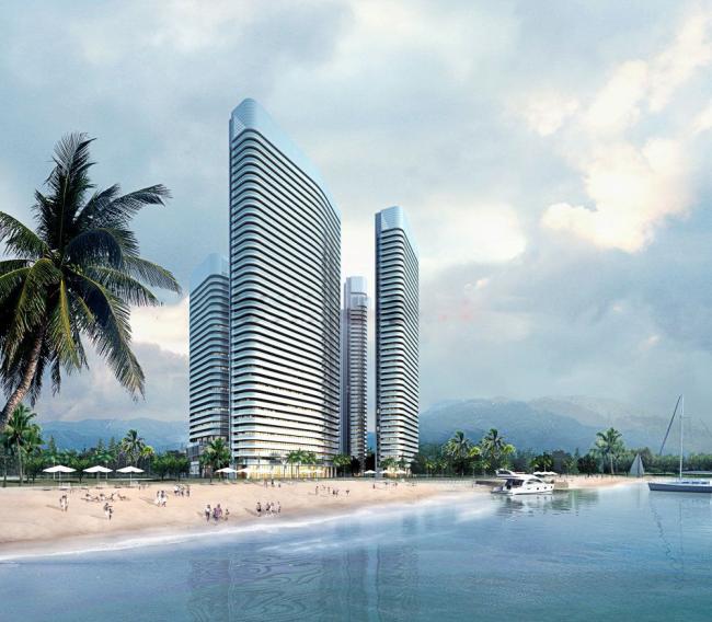 Modern High-Rise Hotel Model in SketchUp with Commercial and Entertainment Amenities