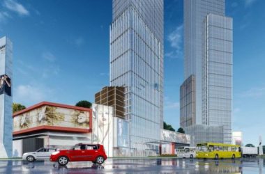 SketchUp Complex Model | Modern Super High-Rise Commercial, Office, and Hotel Tower-BIM WORLD