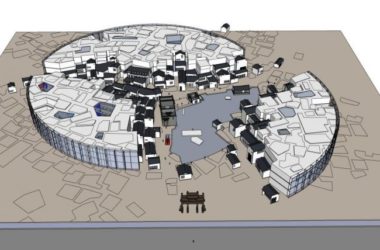 SketchUp Cultural Model: New Chinese Style Museum Architecture-BIM WORLD