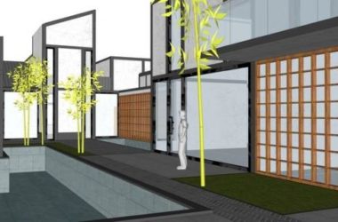SketchUp Residential Design: Su Bo Style Villa with Courtyard and Water Features in Chinese Aesthetic-BIM WORLD