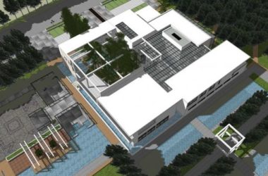 SketchUp Business Model: Designing Ecological Restaurants and Modern Commercial Buildings-BIM WORLD