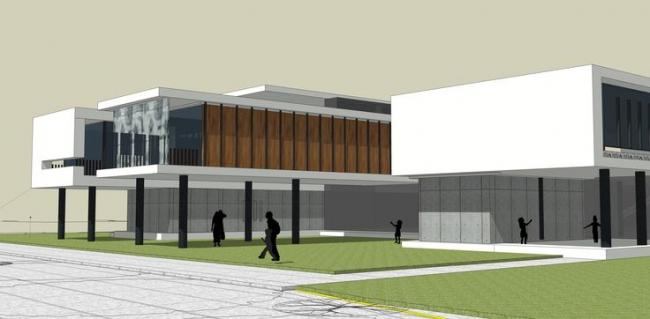 Modern Kindergarten and School Architecture | SketchUp School Model