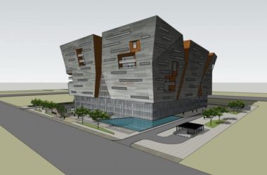 Modern Multi-Story Cultural Center Design in SketchUp-BIM WORLD
