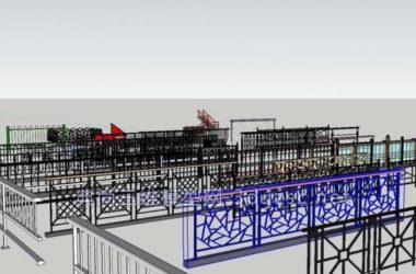 Creating Realistic Railing Materials in SketchUp-BIM WORLD