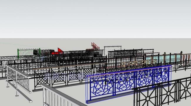 Creating Realistic Railing Materials in SketchUp