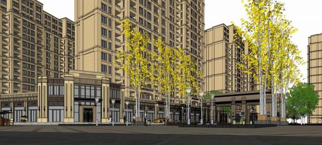 SketchUp Residential Models: High-Rise Communities, Mixed-Use Buildings, and Neoclassical Designs