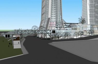 SketchUp Office Model | Modern Super High-Rise Hotel Design-BIM WORLD