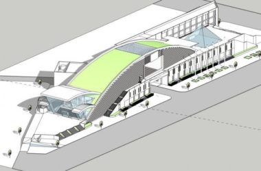 Modern Cultural Architecture: SketchUp Exhibition Hall Model-BIM WORLD