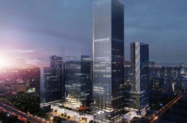 SketchUp Model of a Modern Super High-Rise Commercial Complex with Hotel and Office Spaces-BIM WORLD