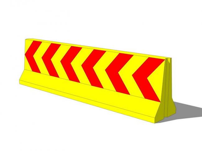 SketchUp Materials: Road Fences and Building Components