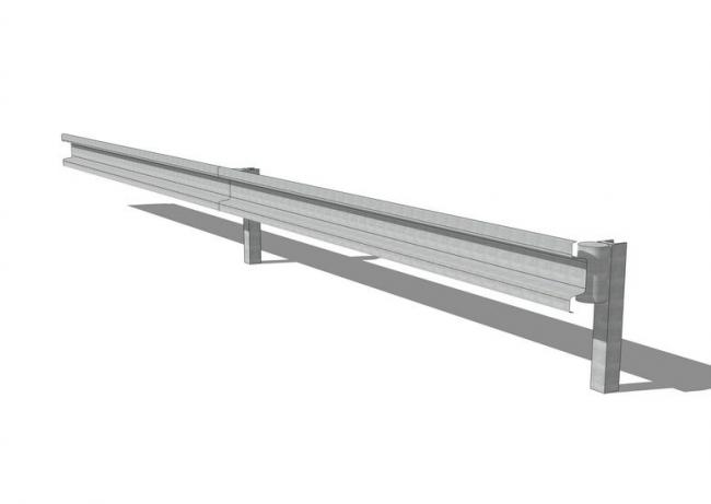 SketchUp Materials: Road Fences and Building Components