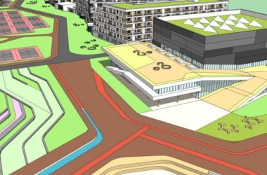 Modern Multi-Story School Campus Model for SketchUp-BIM WORLD