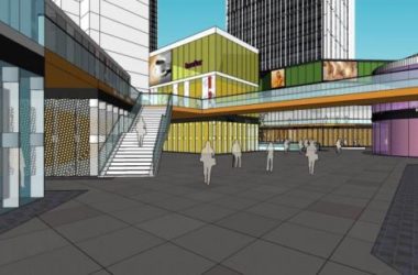 SketchUp Complex Model: Modern Super High-Rise Office, Hotel, and Commercial Podium-BIM WORLD