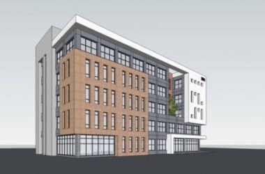 Modern Multi-Story Office Building Model in SketchUp-BIM WORLD