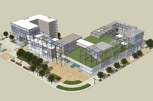 SketchUp Business Model: Designing Modern Multi-Story Commercial and Small Office Buildings