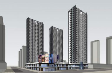 SketchUp Residential Models: Modern High-Rise Buildings with Commercial Spaces-BIM WORLD