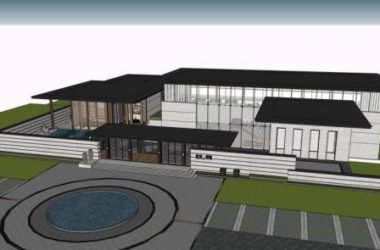 Exploring SketchUp Business Models: Clubhouse Designs, New Chinese Style, and Modern Commercial Architecture-BIM WORLD