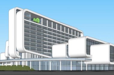 Modern High-Rise Hospital Model in SketchUp | Contemporary Medical Building Design-BIM WORLD