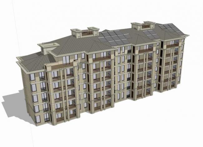 SketchUp Residential Models: Mid to High-Rise Buildings and Grassland Wind Integration