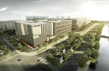 Modern Multi-Story Bank Office Building SketchUp Model-BIM WORLD