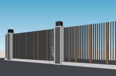 SketchUp Material Models: Wall Guardrails and Chinese-Style Building Components-BIM WORLD