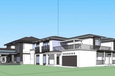 SketchUp Business Model: Multi-Story Clubhouse and Commercial Building in Chinese Style-BIM WORLD