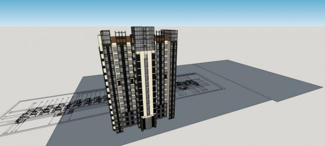 SketchUp Residential Models: Small to High-Rise Modern Buildings