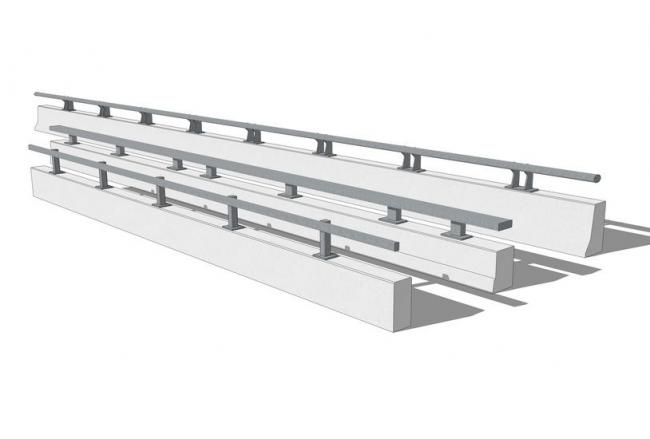 Creating Realistic Road Barrier Materials in SketchUp