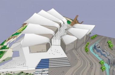 SketchUp Cultural Model: Modern Multi-Story Museum Architecture-BIM WORLD
