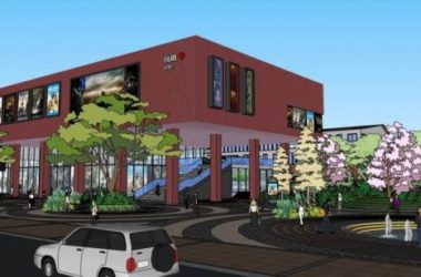 SketchUp Business Model: Multi-Story Commercial Street, Shopping Mall, and Modern Landscape Design-BIM WORLD