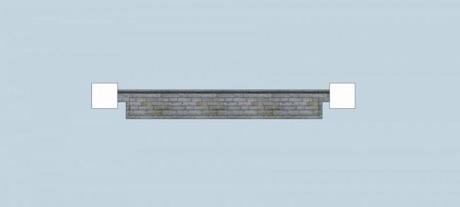 SketchUp Material Models: Wall Guardrails and Chinese-Style Building Components