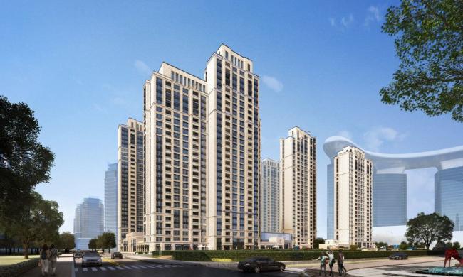 Modern High-Rise Residential Building Models in SketchUp
