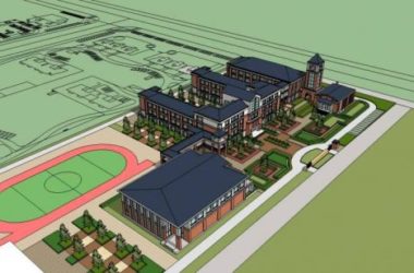 European-Style Multi-Story Elementary School Campus | Classical Educational Architecture in SketchUp-BIM WORLD
