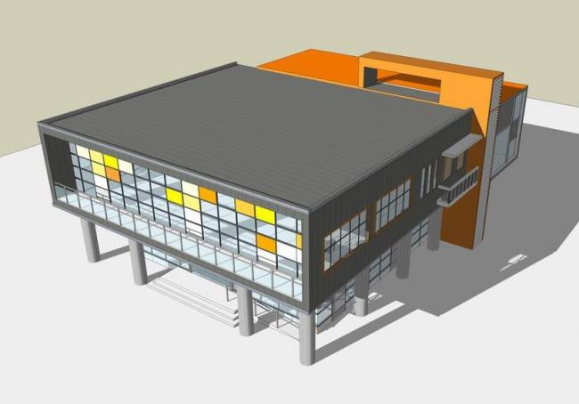 SketchUp Business Models for Commercial Buildings: Modern Malls and Shopping Centers