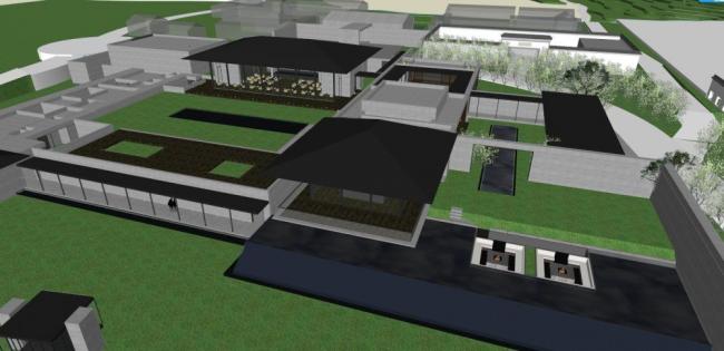 SketchUp Business Models for Restaurants: New Chinese Style Commercial Architecture