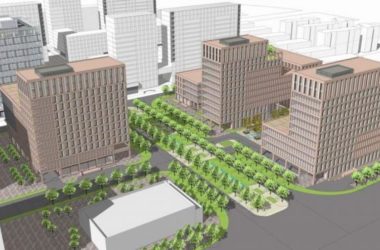 Modern Mid- to High-Rise Office Building Model in SketchUp-BIM WORLD