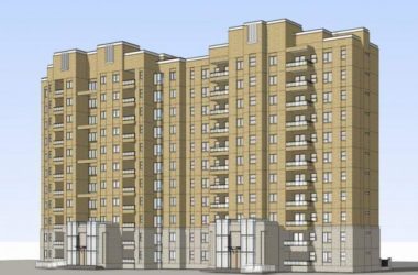 Modern Mid-to-High Rise Residential Architecture in SketchUp-BIM WORLD
