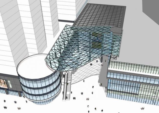 Creating Realistic Glass Canopy Materials in SketchUp