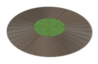 SketchUp Material Models: Tree Grates, Pool Grates, and Landscape Elements-BIM WORLD