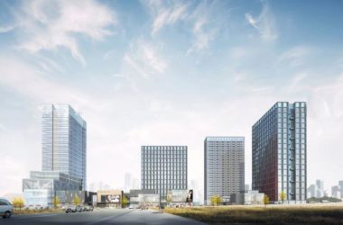 SketchUp Complex Model: Modern Super High-Rise Commercial, Hotel, and Office Tower-BIM WORLD
