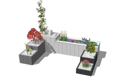 SketchUp Materials: Water Features, Shrubs, and Landscape Elements-BIM WORLD