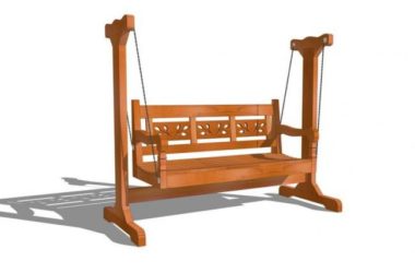 SketchUp Material Models: Swing Chair, Landscape Elements, and Component Textures-BIM WORLD